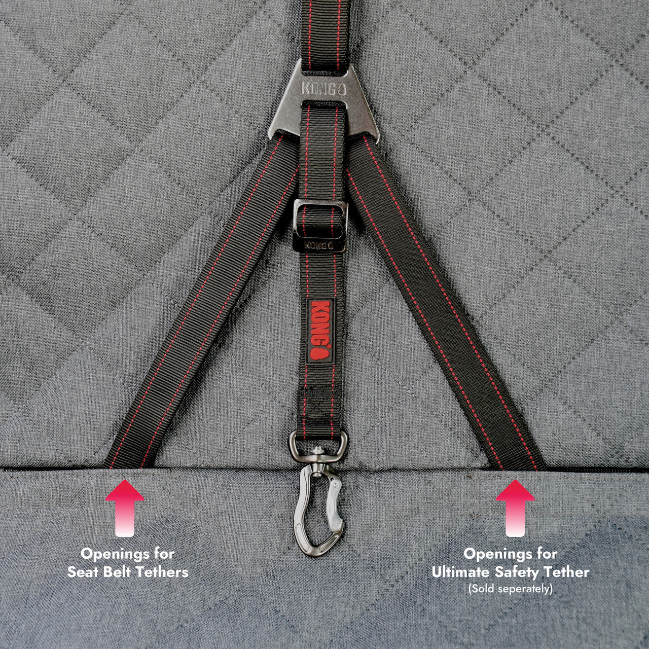 Travel 2-in-1 Bench Seat Cover & Dog Hammock - Standard Vehicles