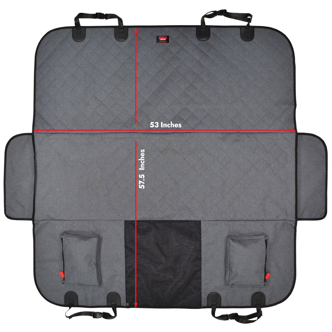 Travel 2-in-1 Bench Seat Cover & Dog Hammock - Standard Vehicles