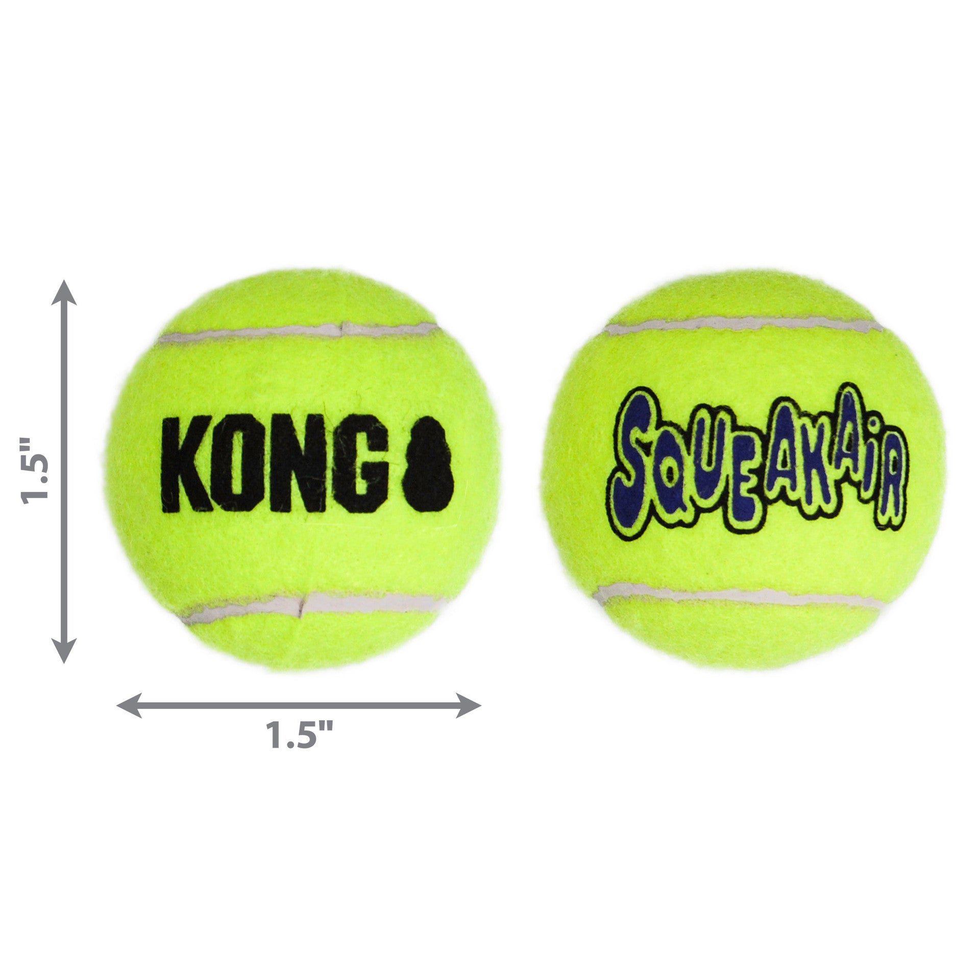 SqueakAir Balls, 3 Pack