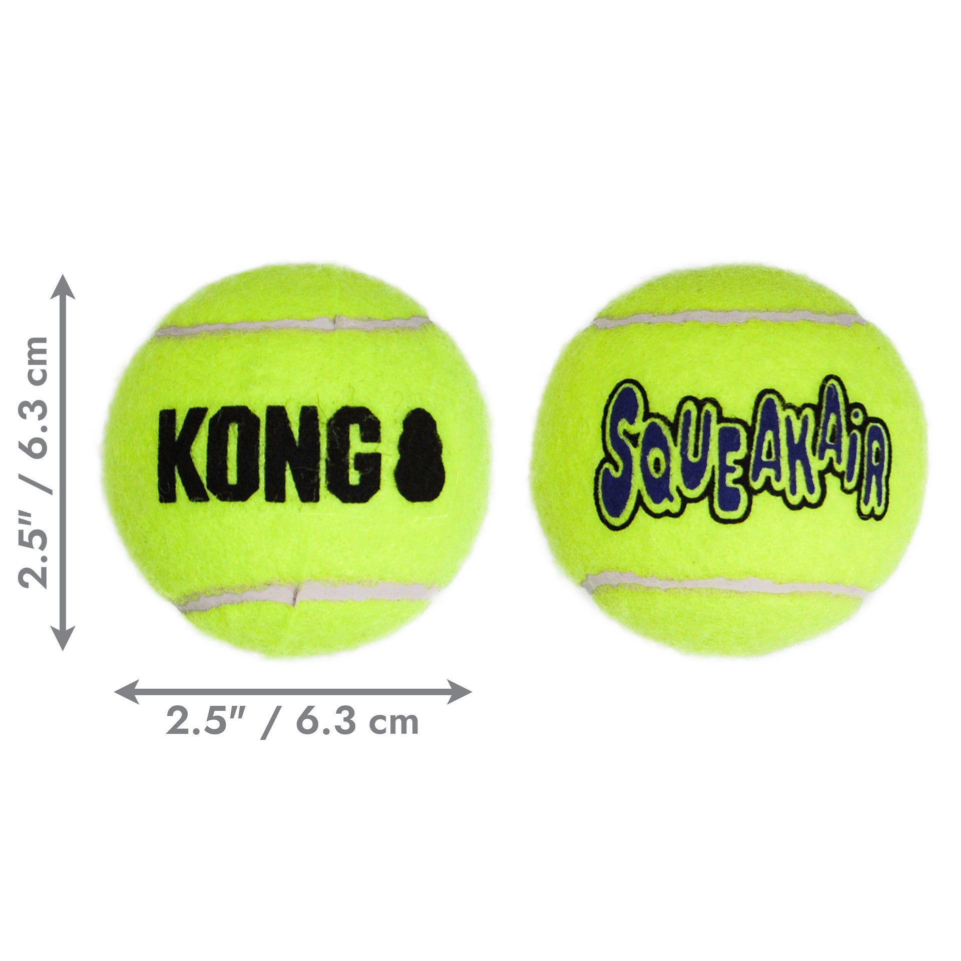 SqueakAir Balls Medium, 6 Pack