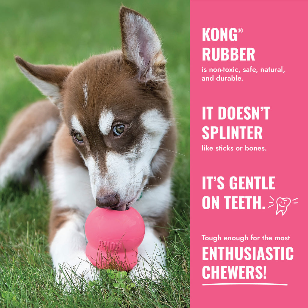 KONG Puppy Tires Pink