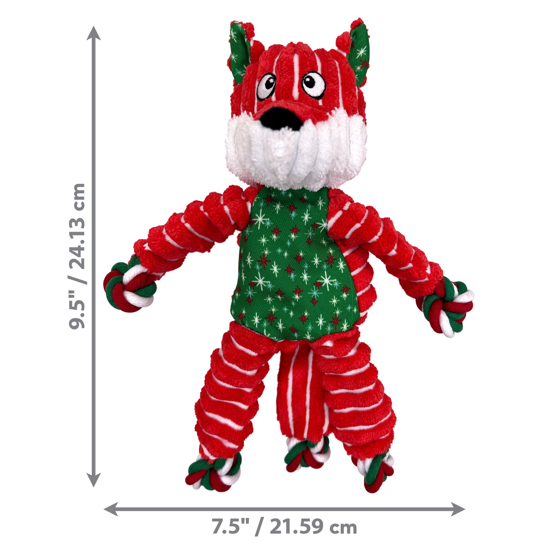 Holiday Floppy Knots Fox