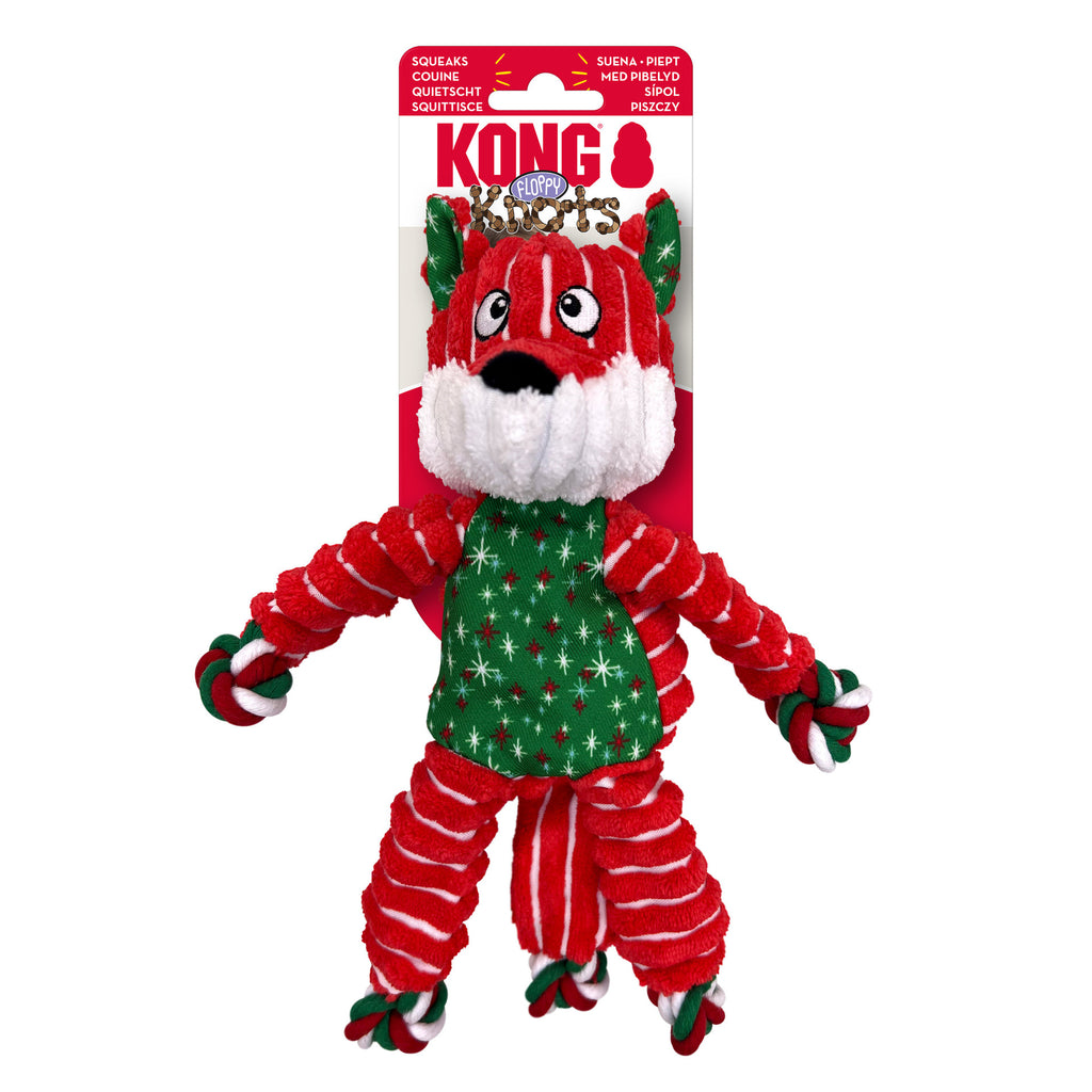 Holiday Floppy Knots Fox