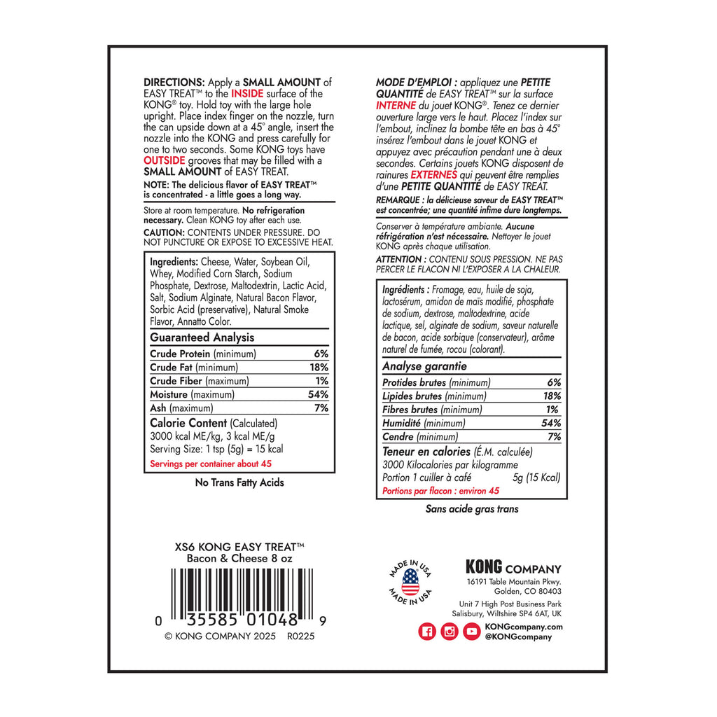 Easy Treat Bacon & Cheese